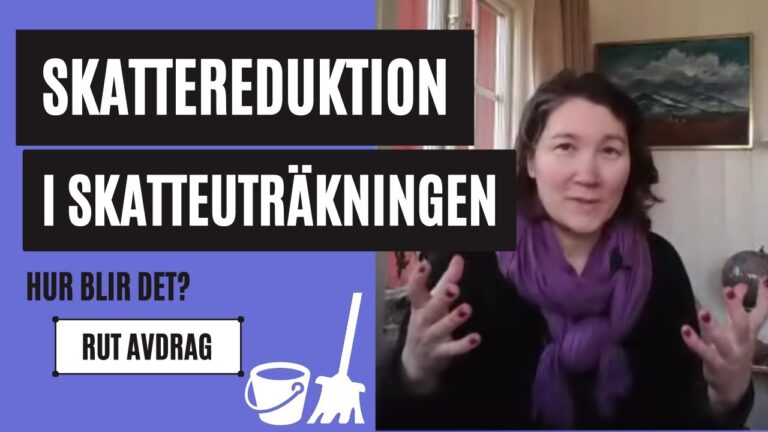 S&aring; h&auml;r anm&auml;ler du RUT-avdraget hos Skatteverket f&ouml;r f&ouml;retag