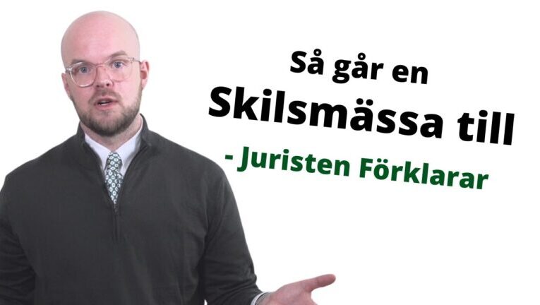 Så Här Gör Du en Ansökan om Skilsmässa hos Skatteverket