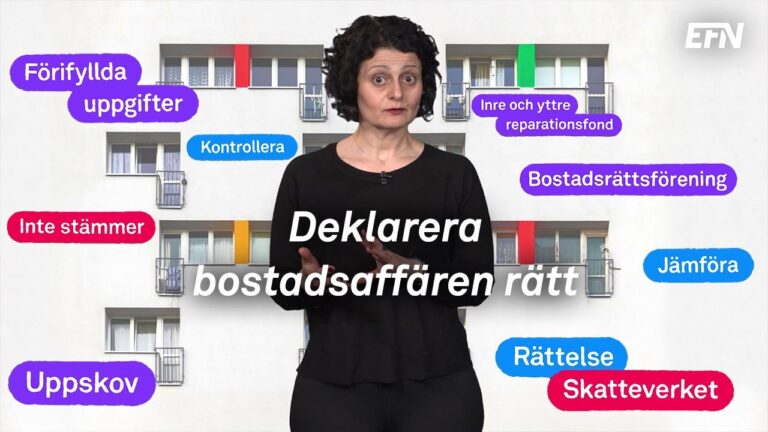 Blandat fång bostadsrätt: Vad säger Skatteverket?