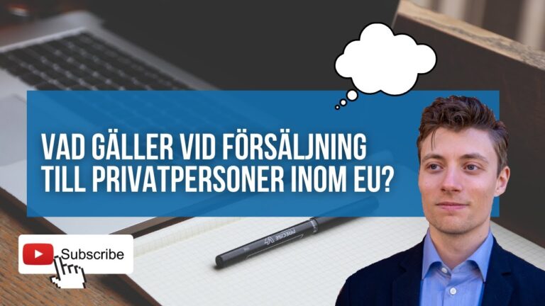 Bocka av EU-handel hos Skatteverket: En guide för företag