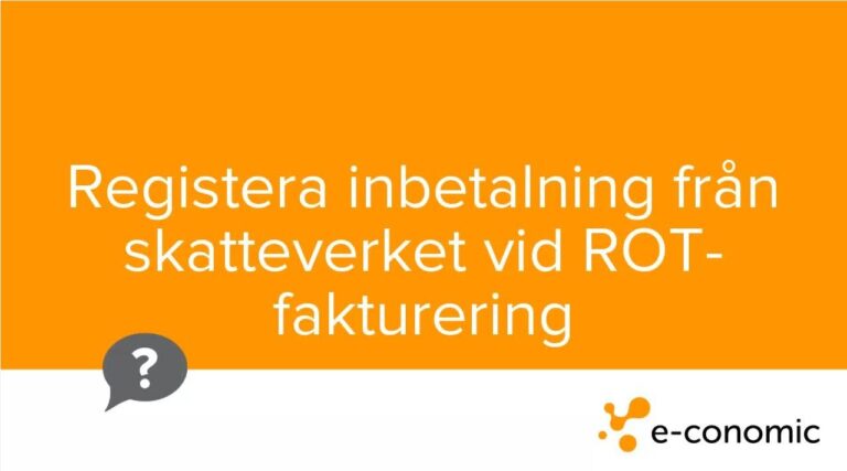 Bokf&ouml;r kvittning av RUT-avdrag fr&aring;n Skatteverket: En komplett guide