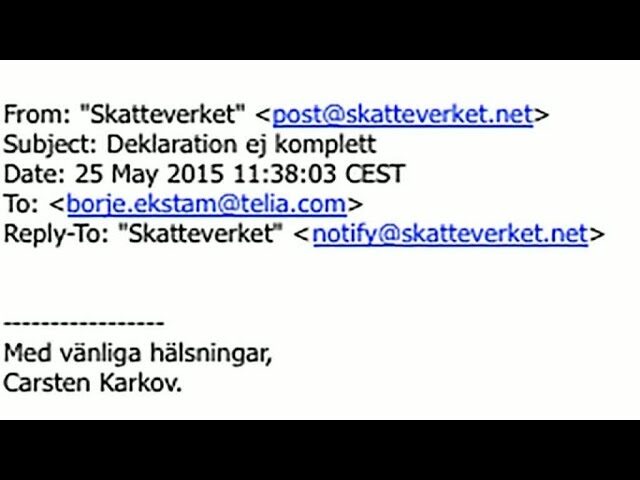 Så Känner Du Igen Falska Mail Från Skatteverket: Viktiga Tips och Råd