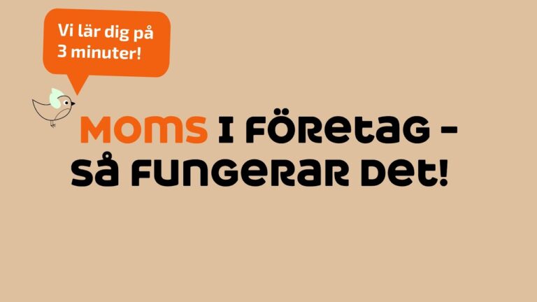 Fick fel moms utbetald fr&aring;n Skatteverket? S&aring; h&auml;r r&auml;ttar du till det!