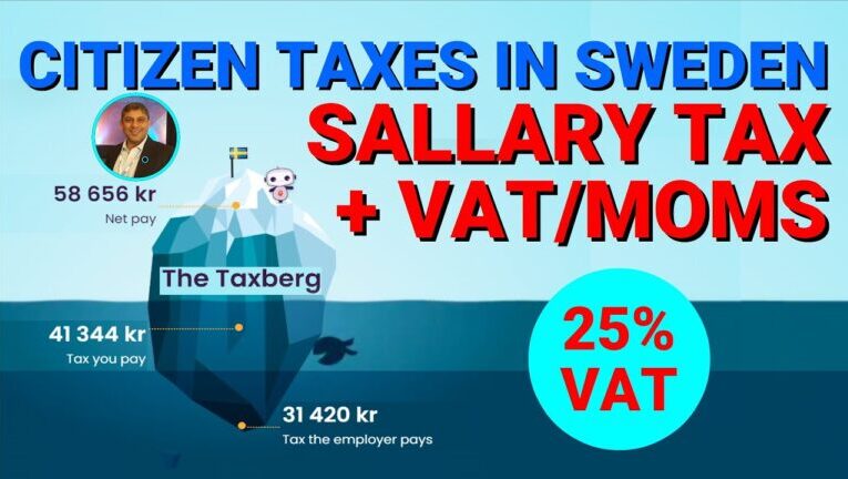Hur mycket får du kvar efter skatt i Sverige? Skatteverket förklarar