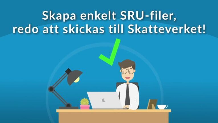 Så skapar du en SRU-fil för Skatteverket: En steg-för-steg guide