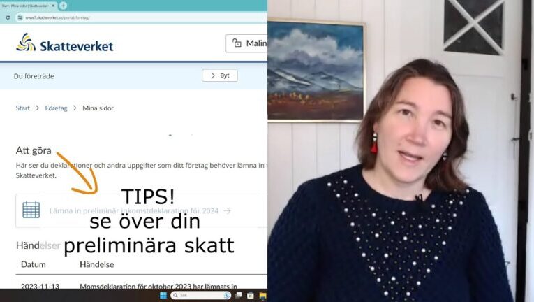 Skatteverket: Så Gör Du en Preliminär Inkomstdeklaration för Ditt Företag