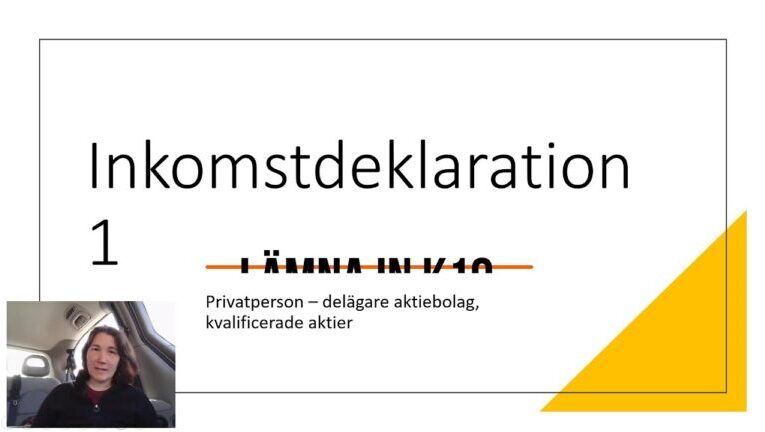 Så fyller du i K10-blanketten korrekt hos Skatteverket
